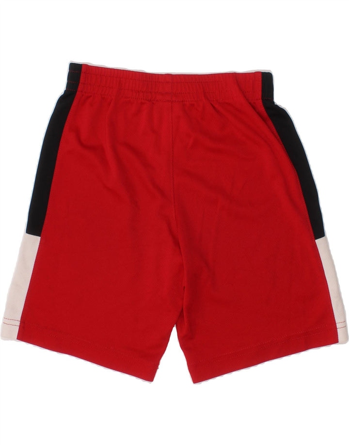 JORDAN Boys Sport Shorts 6-7 Years  Red Colourblock Vintage Jordan and Second-Hand Jordan from Messina Hembry 