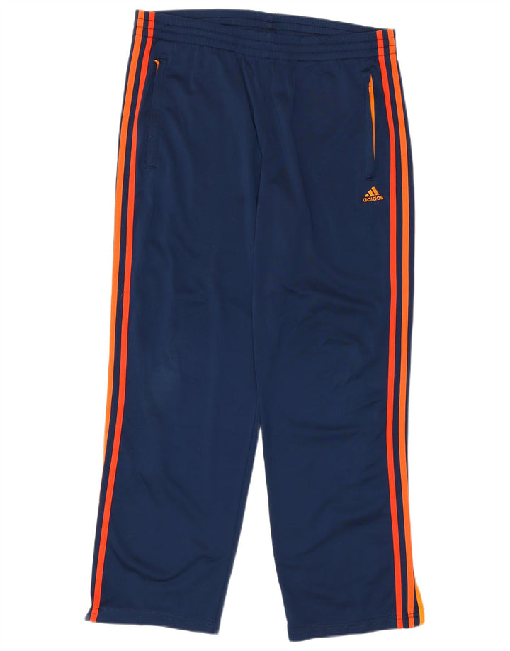Pantaloni de trening Adidas pentru bărbați Marea Britanie 42/44 Poliester mare bleumarin