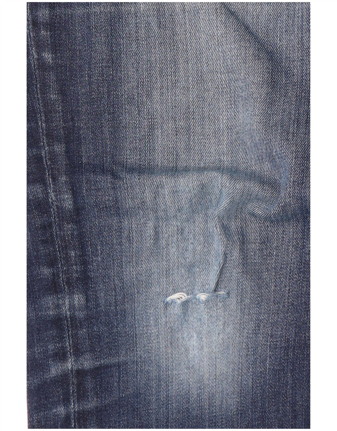 LEVI'S Womens Straight Jeans W31 L31 Blue Cotton