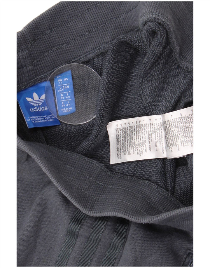 Pantaloni de trening pentru femei ADIDAS Joggeri UK 12 Bumbac gri mediu