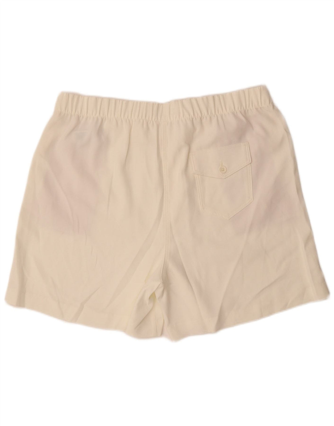Pantaloni scurți chino Marks & Spencer pentru femei UK 18 XL W38 Poliester alb