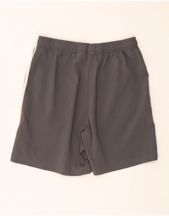 Pantaloni scurți sport Adidas pentru bărbați, mari, gri, poliester