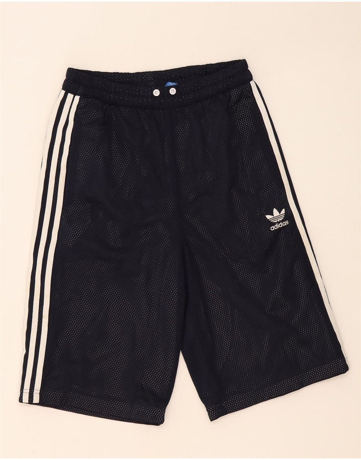 Pantaloni scurți sport pentru bărbați Adidas Mici, albastru, poliester