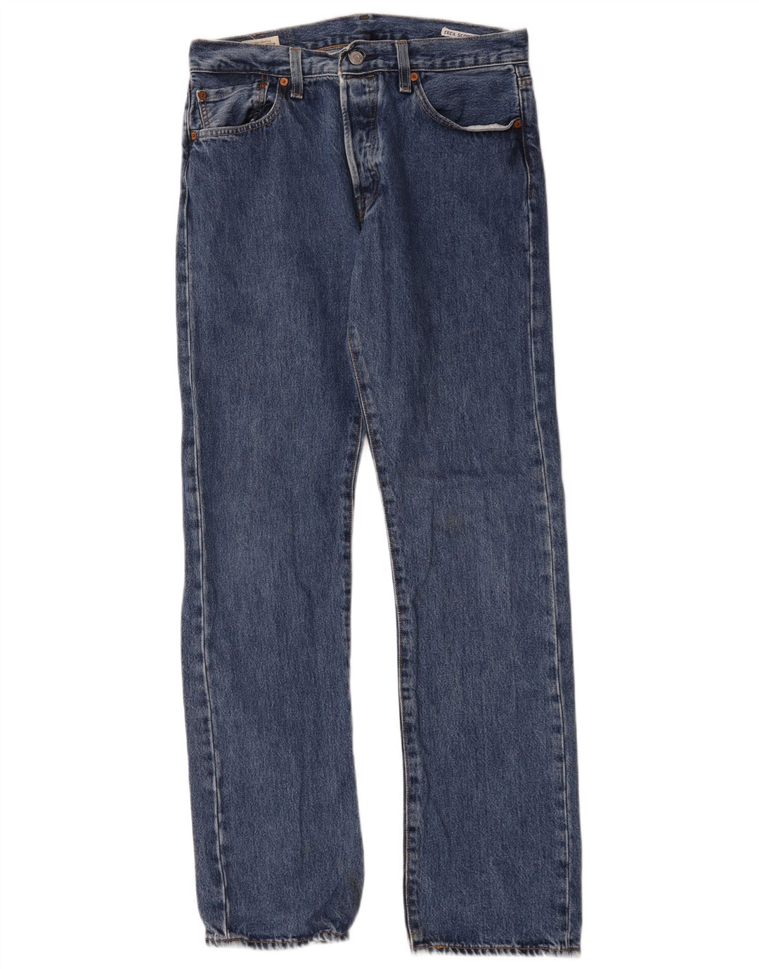 Blugi drepti pentru bărbați Levi's 501 W32 L34 Bumbac albastru