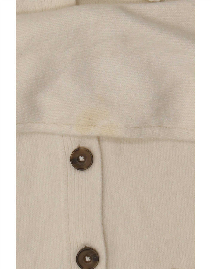 Pulover pentru femei Marks & Spencer Crop Cardigan UK 10 Poliester alb mic