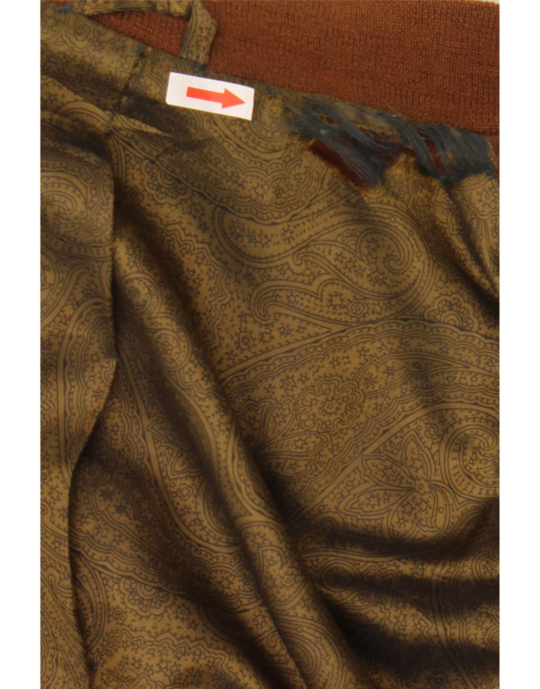 Jachetă Bomber Vintage pentru bărbați din piele intoarsa IT 54 2XL din piele maro