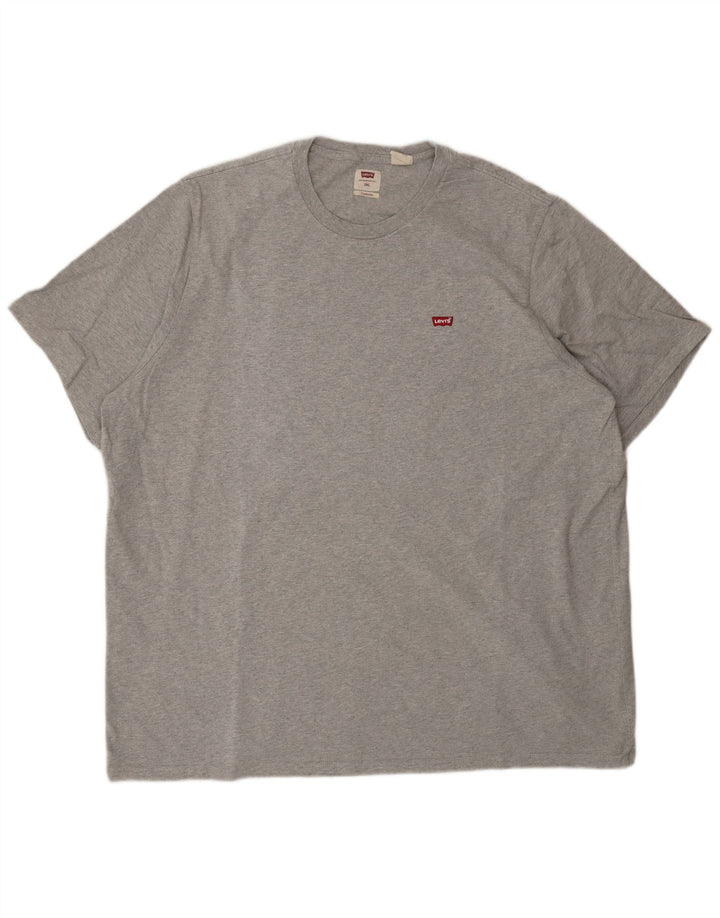 Tricou standard pentru bărbați Levi's Top 2XL bumbac gri