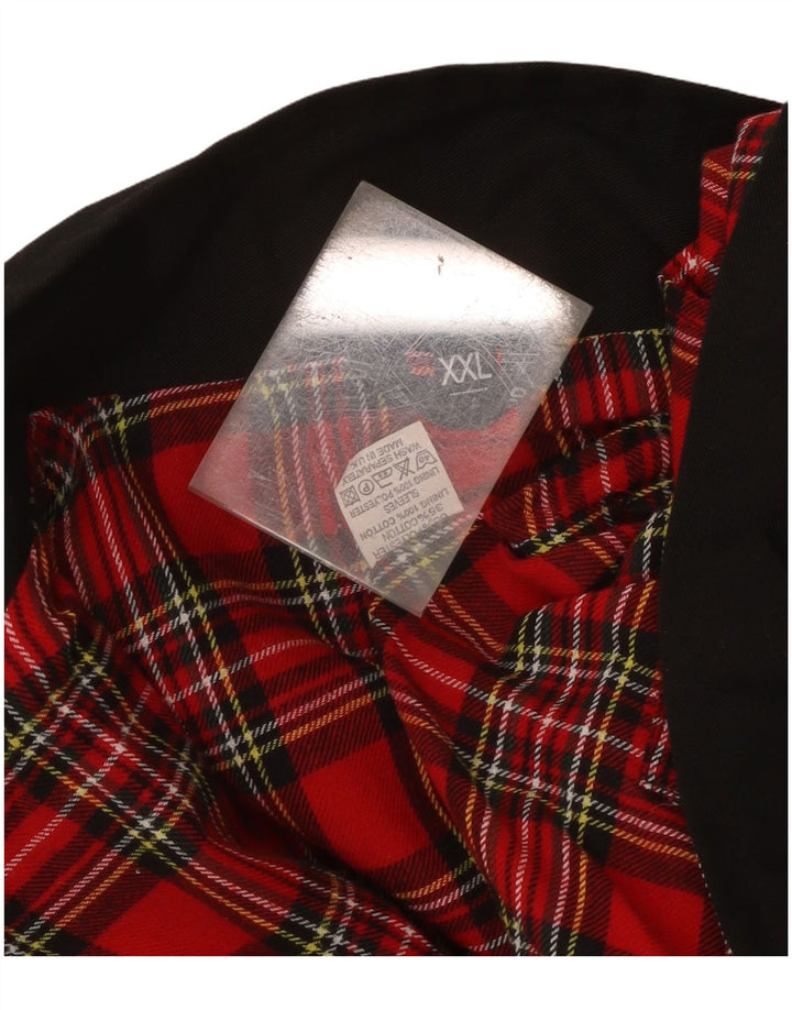 Bomber vintage pentru bărbați UK 44 2XL poliester negru