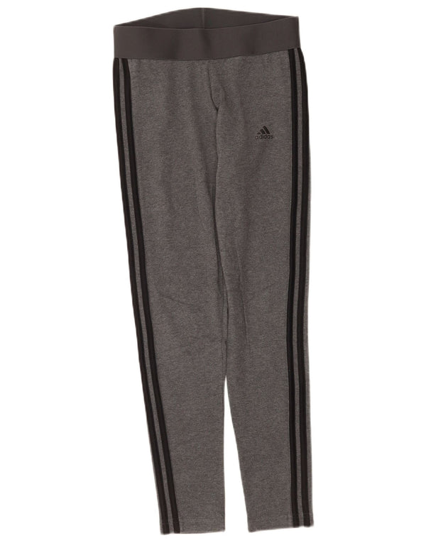 Leggings pentru femei Adidas UK 8/10 Small Gri