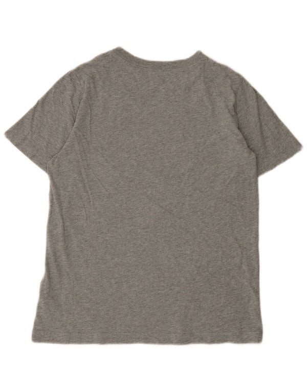 Tricou grafic Nike pentru băieți, cu croiala standard, 13-14 ani, mare, gri, bumbac
