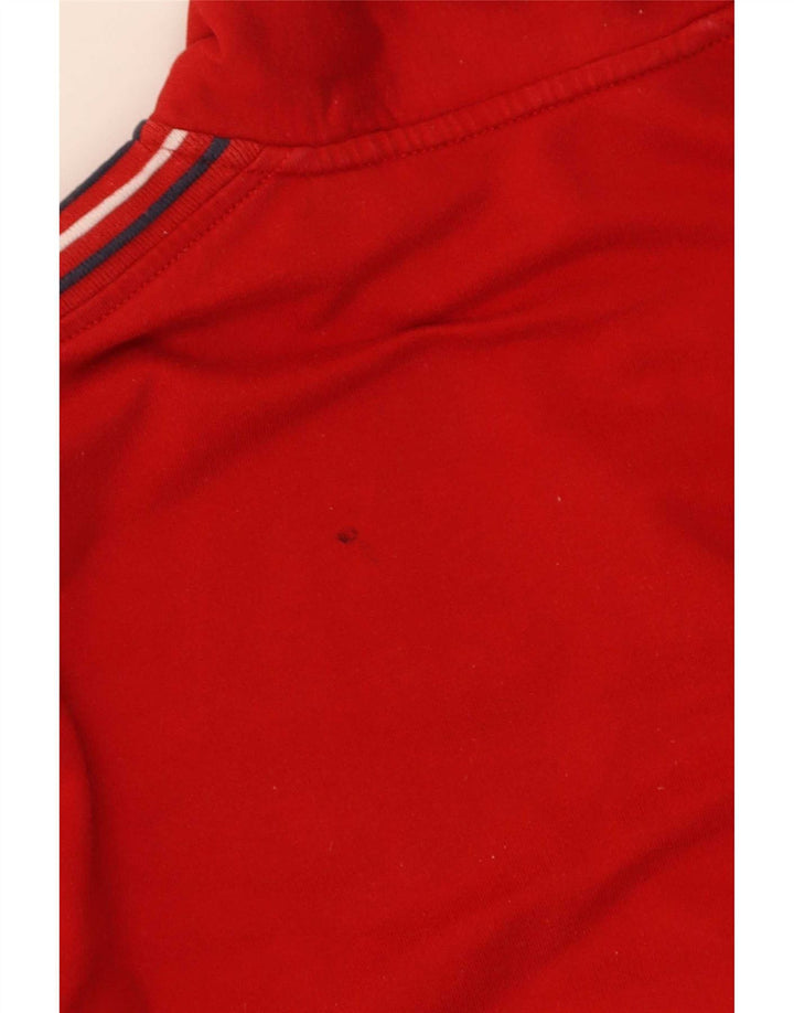Jachetă de trening pentru femei Tommy Hilfiger UK 16, mare, roșu, bumbac