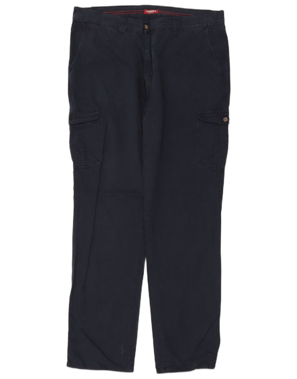Pantaloni cargo obișnuiți drepți pentru bărbați Carrera L38 L34 Bumbac bleumarin