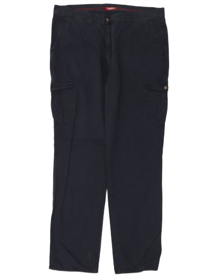 Pantaloni cargo obișnuiți drepți pentru bărbați Carrera L38 L34 Bumbac bleumarin