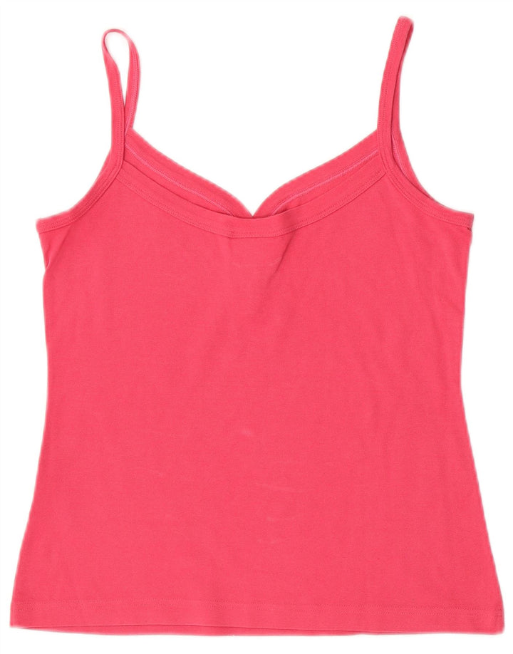 Lacoste Cami Top Femei Mărimea 40 Bumbac Roz Mediu