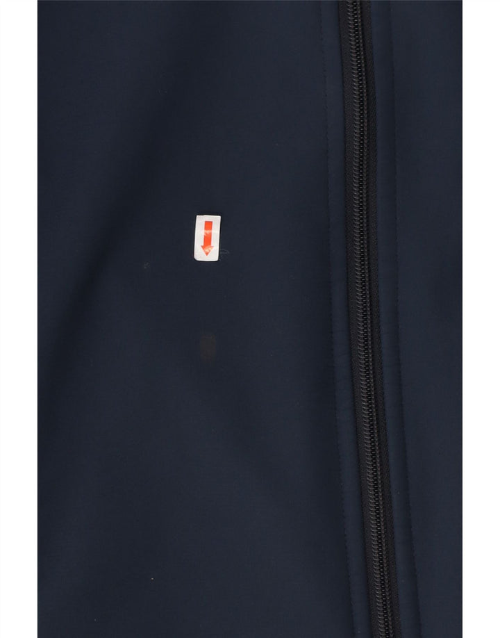 JACK WOLFSKIN Jachetă de trening pentru bărbați Marea Britanie 36/38 Poliester bleumarin mic