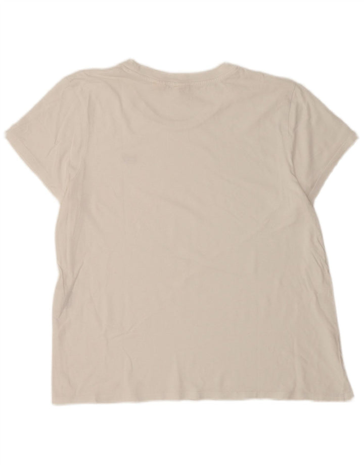 Top tricou Levi's pentru femei UK 18 XL Alb