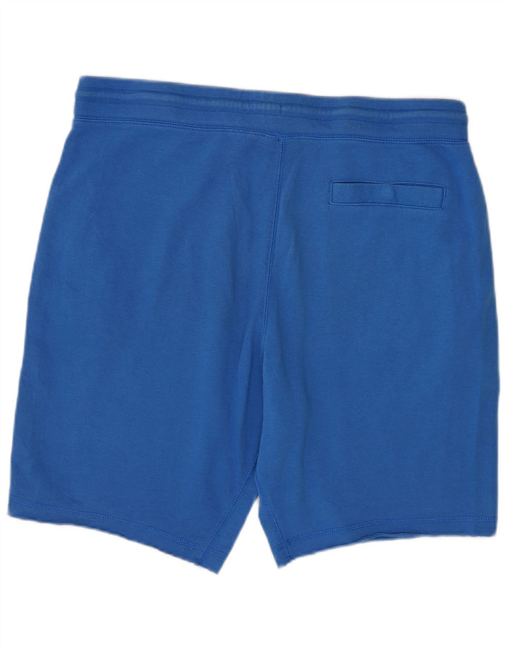 Pantaloni scurți sport pentru bărbați Adidas, mari, albastru, bumbac