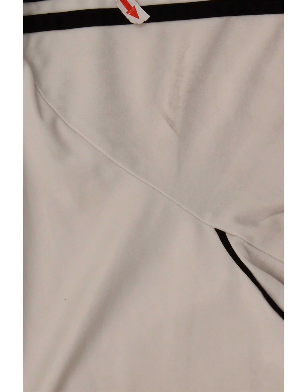 Tricou Adidas Climalite pentru bărbați Top mare din poliester alb