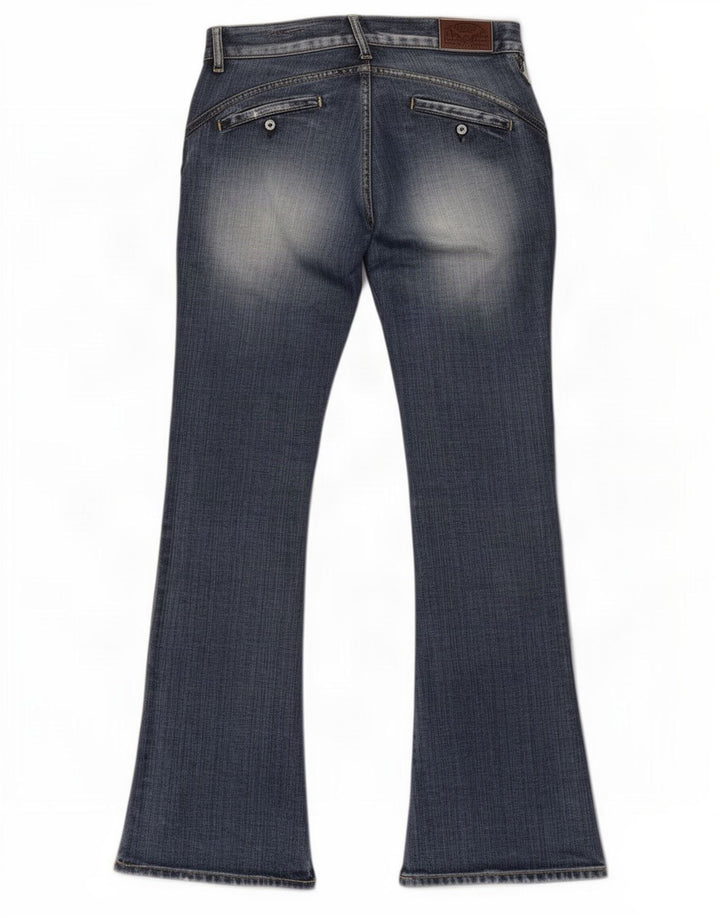 Replay Blugi pentru bărbați Cargo Bootcut W30 L32 Bumbac albastru