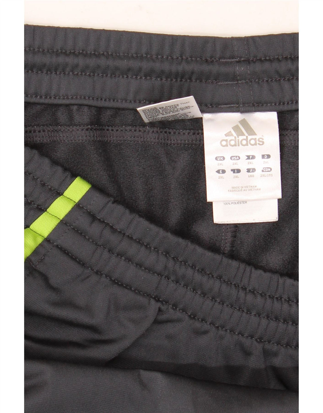 Pantaloni de trening pentru bărbați Adidas 2XL, poliester color-bloc, albastru bleumarin