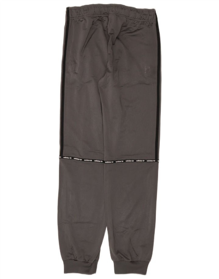 Pantaloni de trening Adidas baieti Joggeri 15-16 ani poliester gri