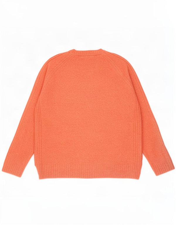 Pulover pentru femei Marks & Spencer cu decolteu triplu UK 14 Roz mediu acrilic