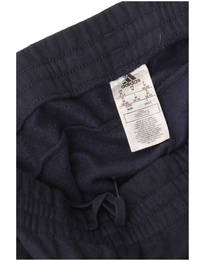Pantaloni de trening pentru femei ADIDAS Pantaloni de jogging UK 12/14 Medium Bleumarin