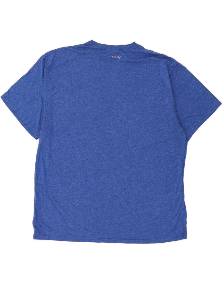 RUSSELL ATHLETIC Mens T-Shirt Top 3XL Blue Polyester Vintage Russell Athletic and Second-Hand Russell Athletic from Messina Hembry 