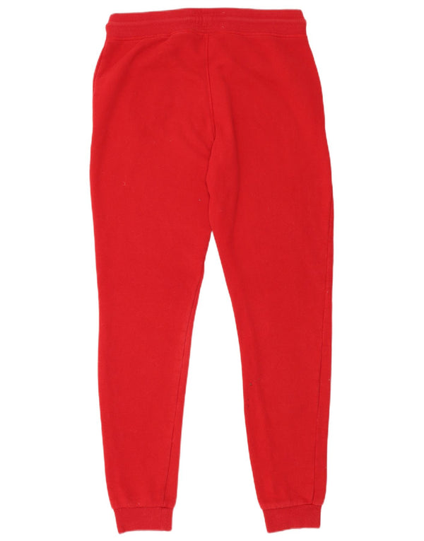 SUPERDRY Mens Graphic Tracksuit Trousers Joggers Medium  Red Cotton
