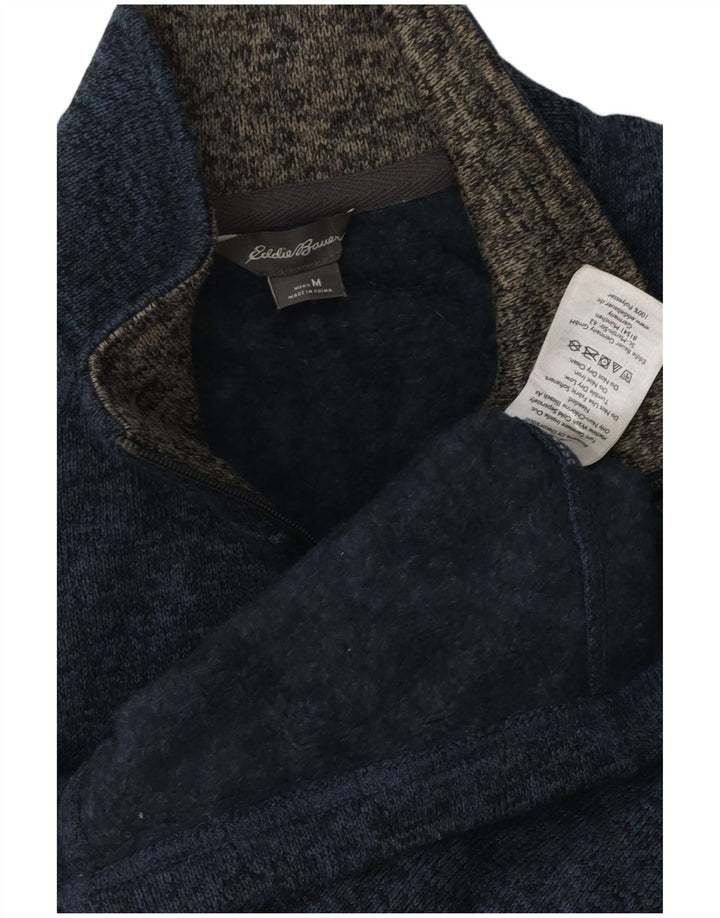 EDDIE BAUER Jachetă de trening fără mâneci pentru bărbați, albastru mediu, pete
