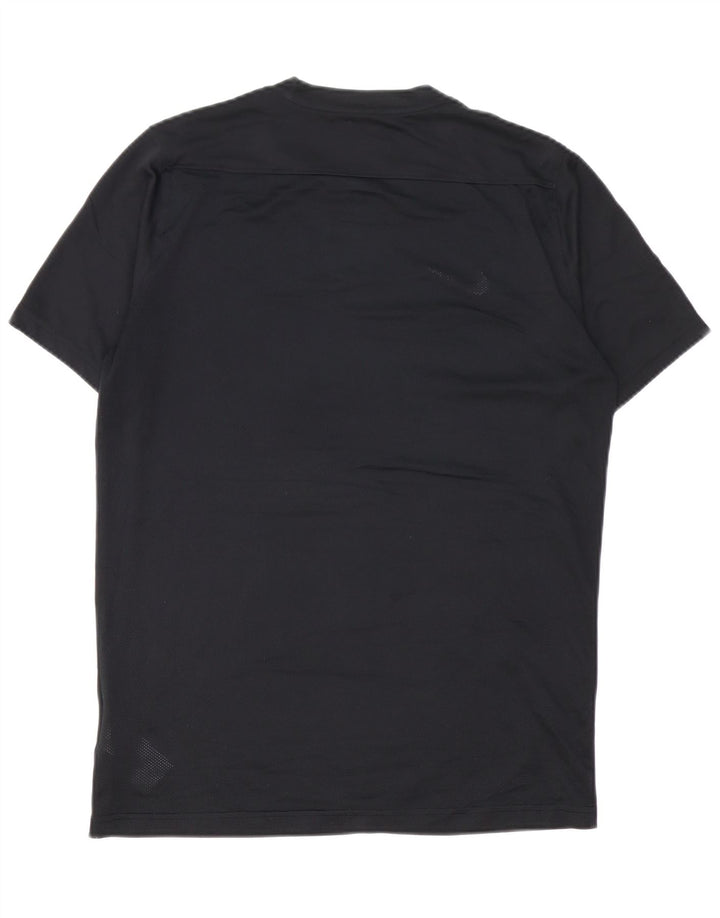 Tricou NIKE Dri Fit pentru bărbați Top mare din poliester negru