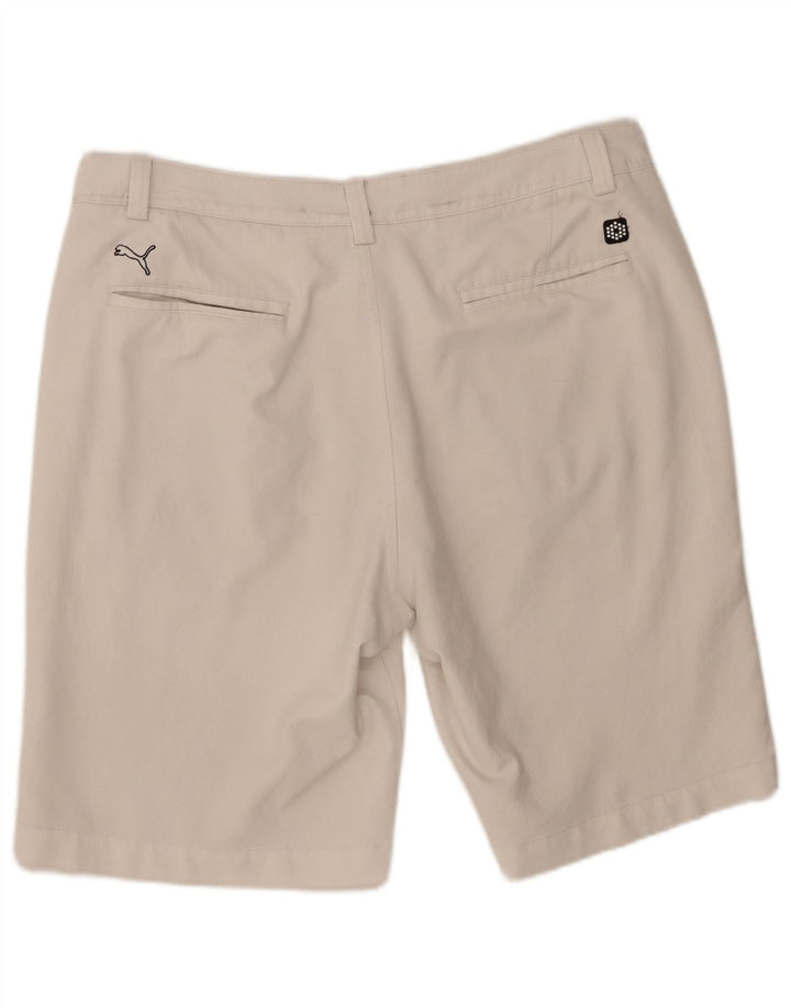 Pantaloni scurți chino pentru bărbați Puma W36 Poliester alb mare