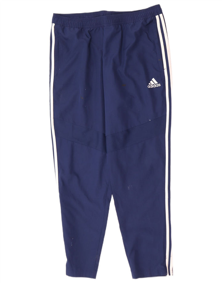 Pantaloni de trening Adidas Climalite pentru bărbați, mari, albastru, poliester