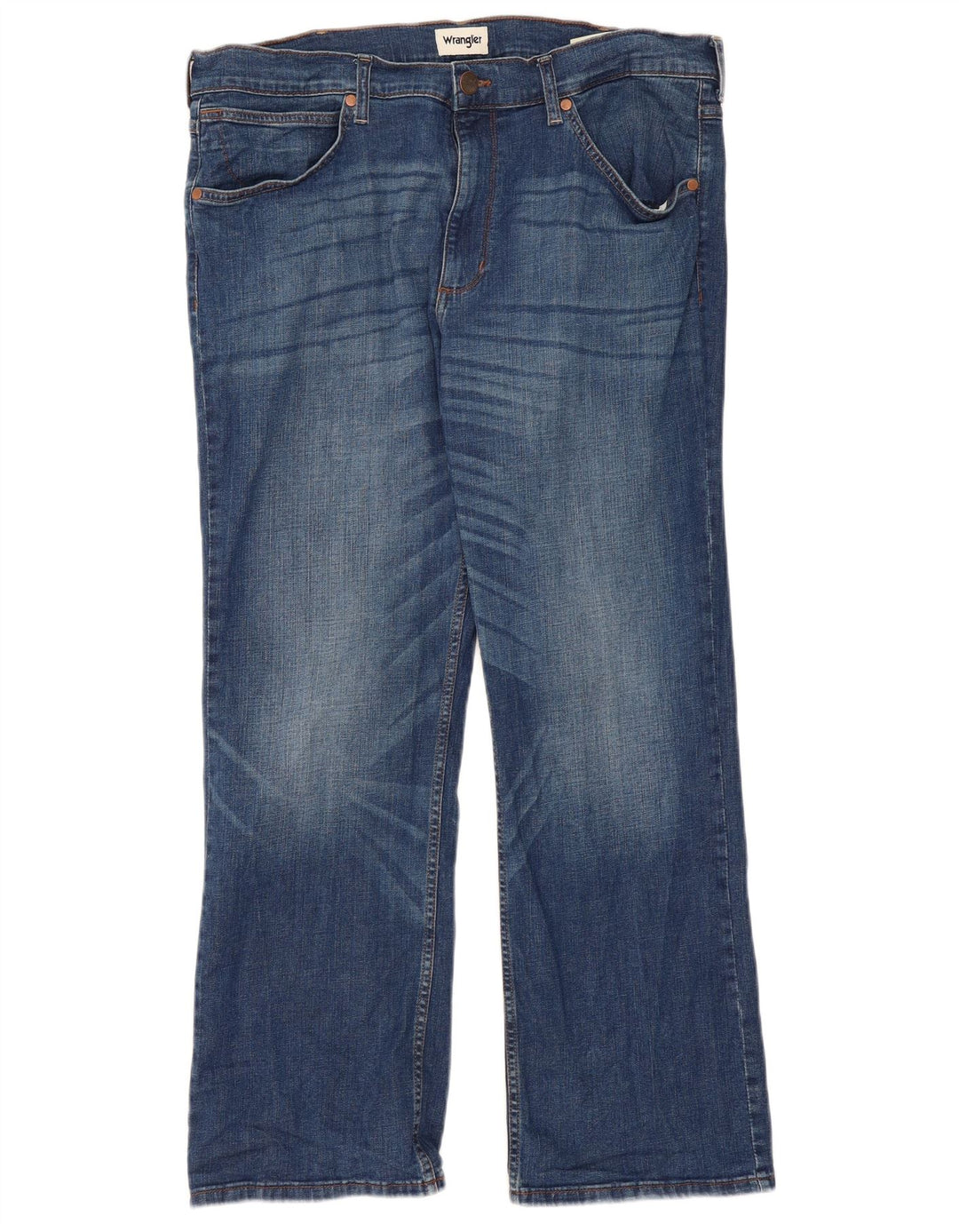 WRANGLER Blugi Bootcut pentru bărbați W38 L30 Bumbac albastru