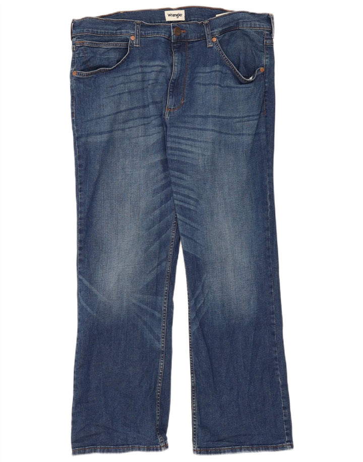 WRANGLER Blugi Bootcut pentru bărbați W38 L30 Bumbac albastru