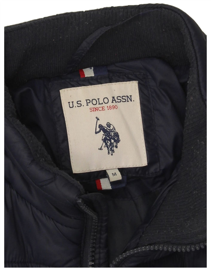 U.S. Polo Assn. Jachetă căptușită pentru bărbați UK 38 Medium Navy Blue Marine