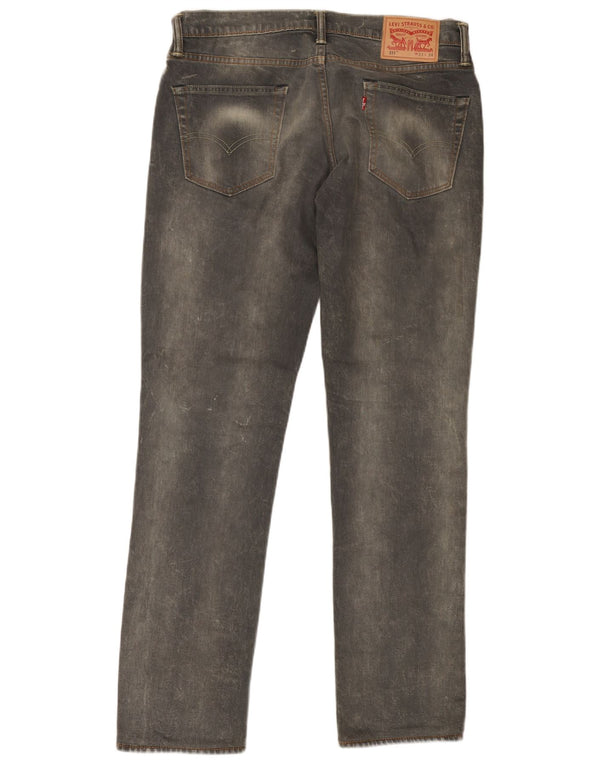 Blugi Levi's 511 Slim pentru bărbați W33 L34 bumbac gri
