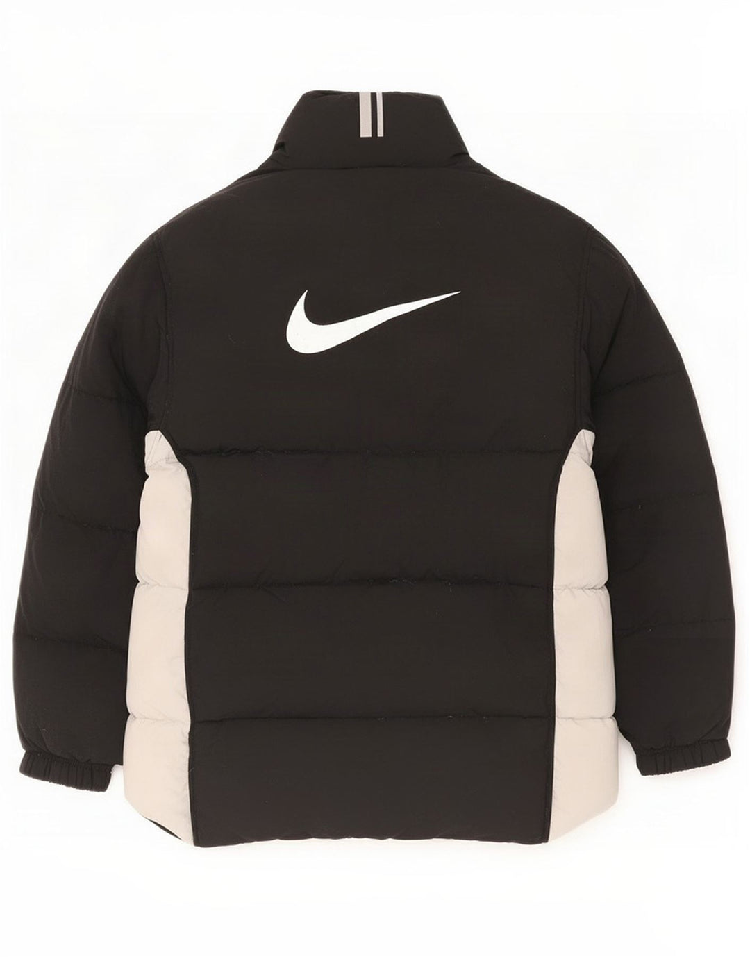 Jachetă căptușită cu grafică Nike pentru bărbați Marea Britanie 36/38 Mic, negru, nailon color bloc