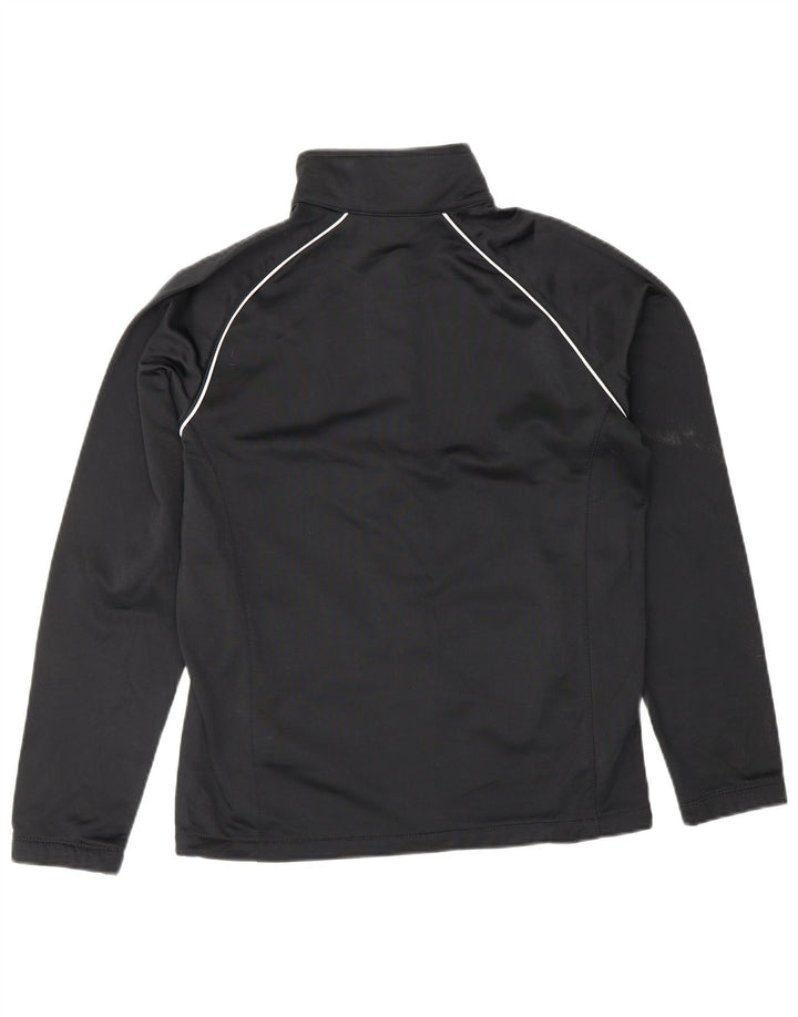 NIKE Boys Juventus Tracksuit Top Jacket 12-13 Years Large  Black Polyester Vintage Nike and Second-Hand Nike from Messina Hembry 