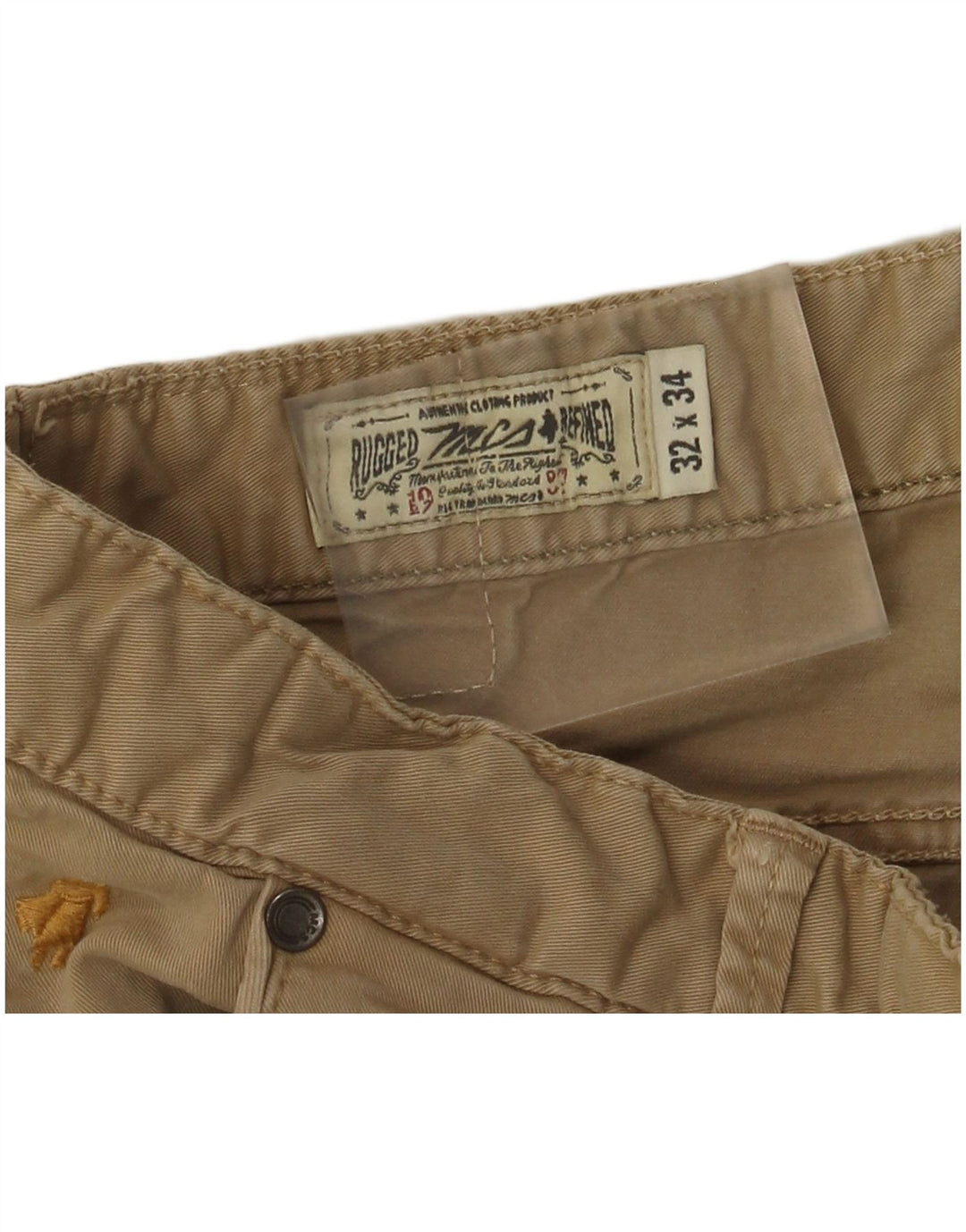 Pantaloni chino conici pentru femei Marlboro Classics L32 L34 Bej