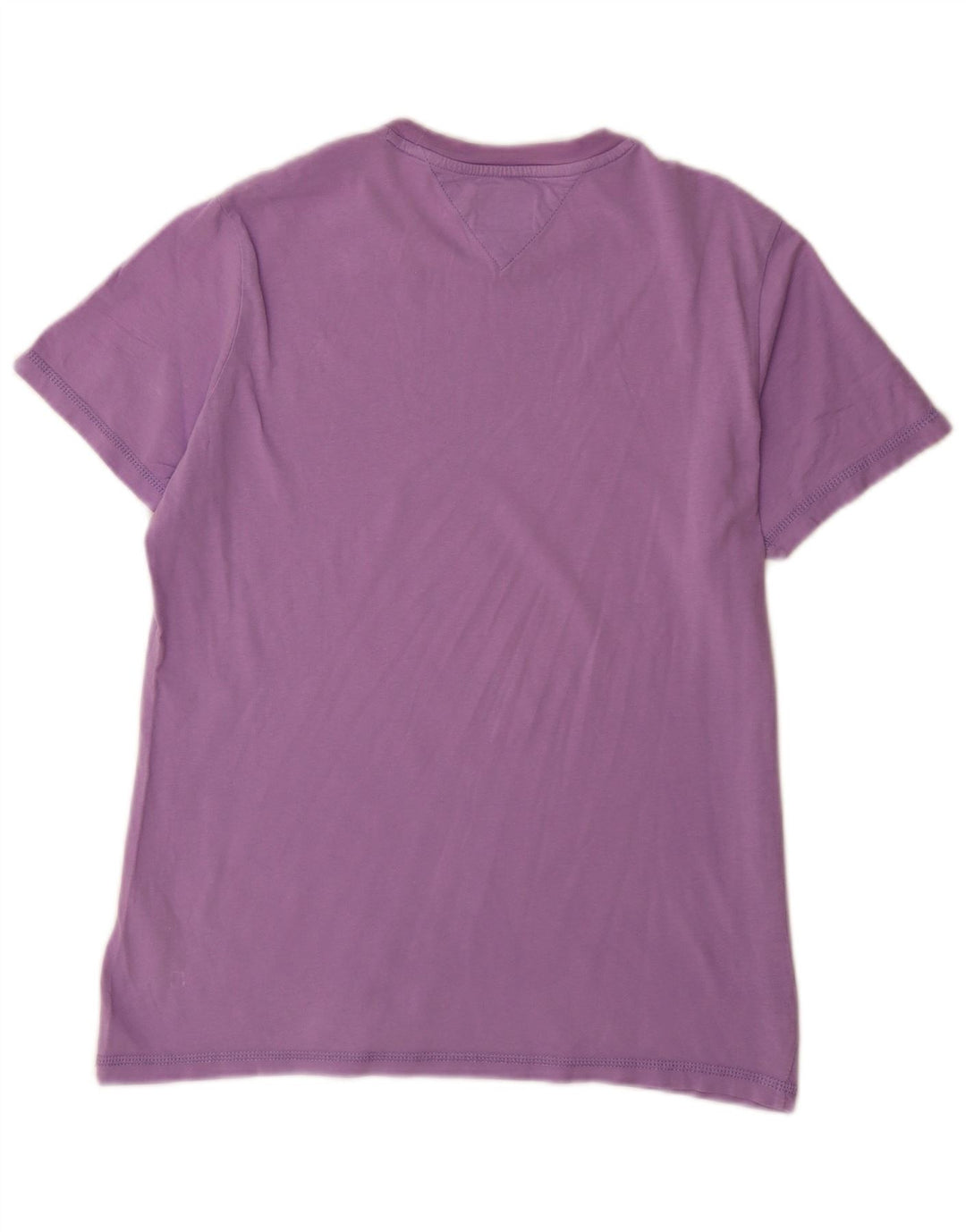 Tricou Tommy Hilfiger pentru bărbați Top din bumbac violet mediu