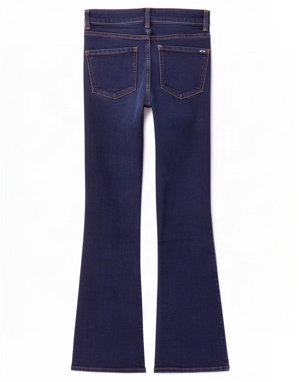 Blugi pentru femei The Eva Bootcut de la Marks & Spencer UK 8 Small W26 L31 Bleumarin