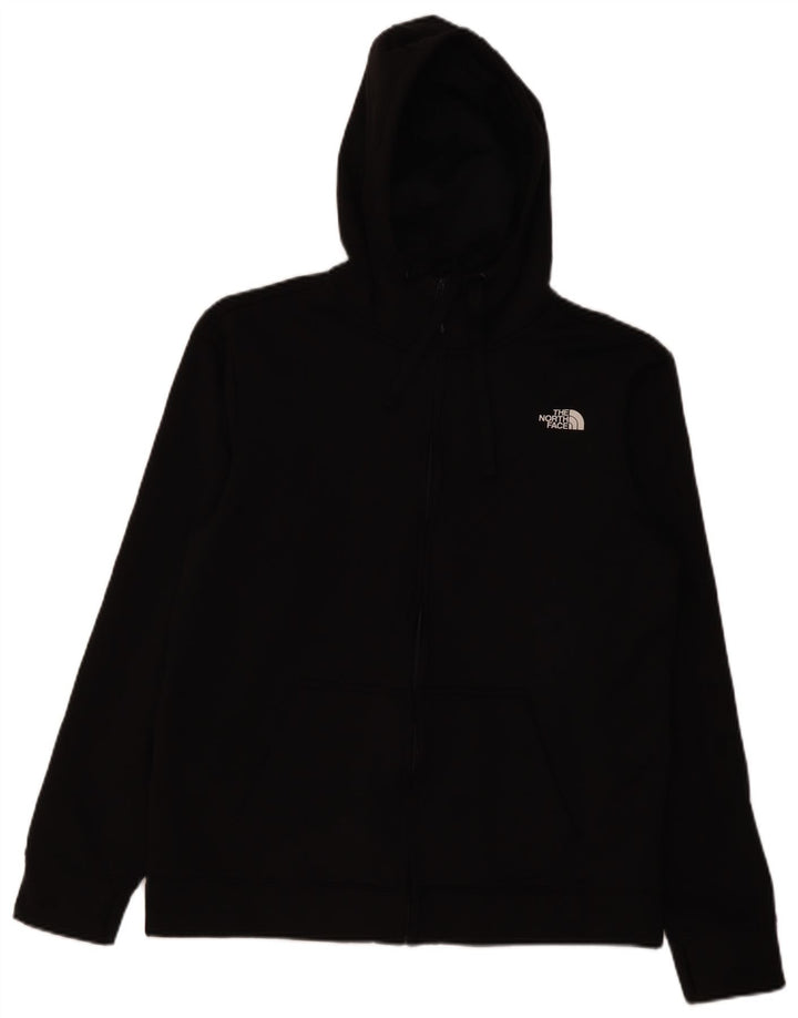 Pulover The North Face pentru bărbați, cu fermoar, poliester mare, negru