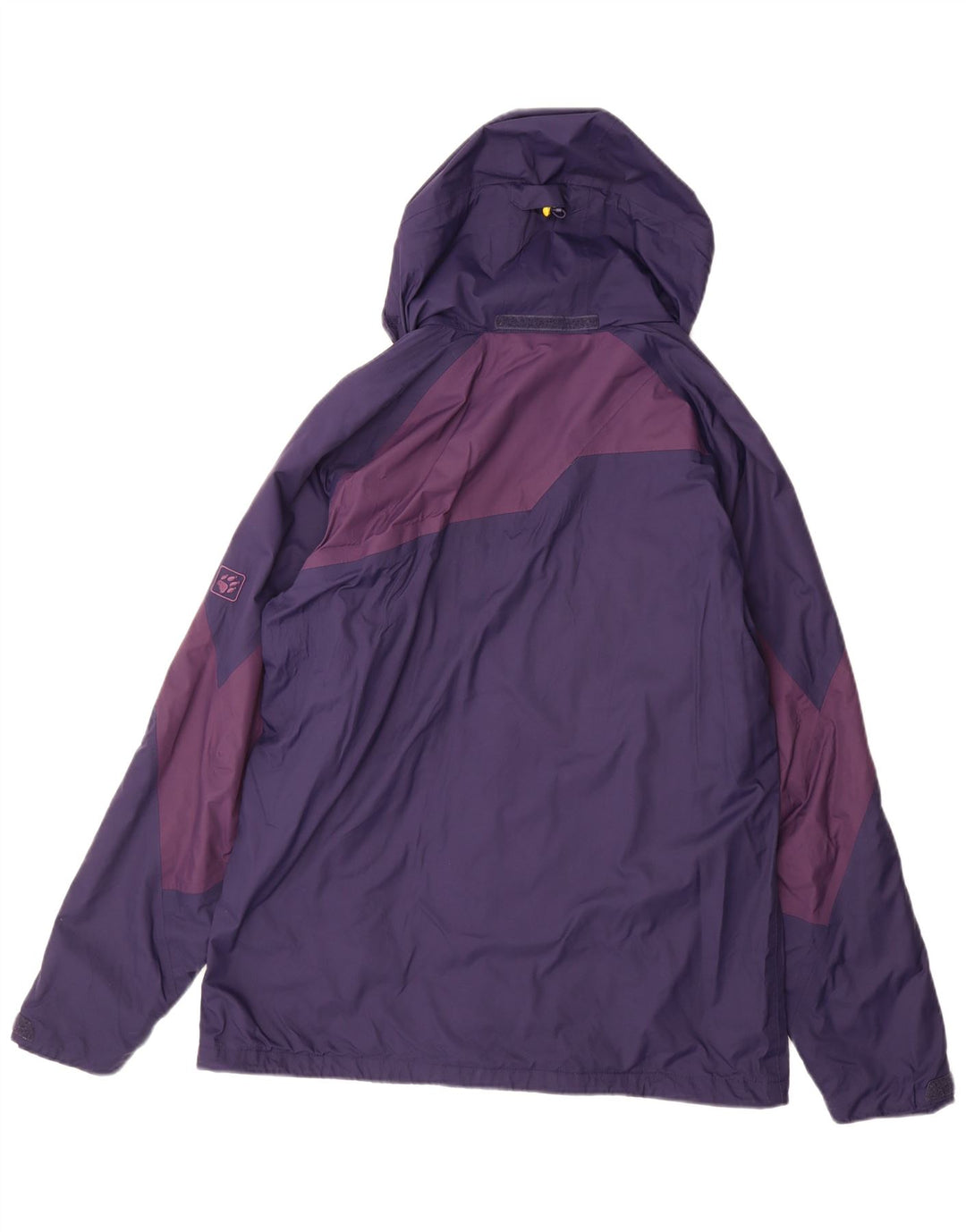 JACK WOLFSKIN Jachetă de ploaie cu glugă pentru bărbați UK 40/42 mare violet