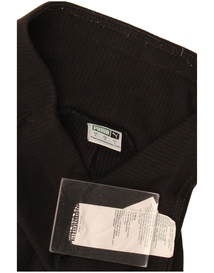 Leggings pentru femei Puma UK 14, mare, negru, bumbac