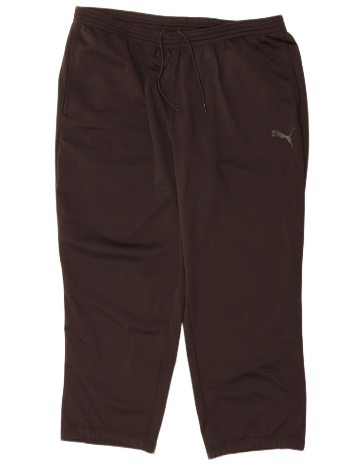 Pantaloni de trening Puma pentru bărbați, croială scurtă, 2XL, Negru