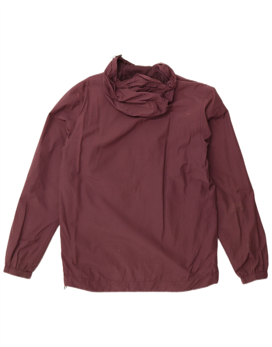 Jachetă de ploaie cu glugă Lyle & Scott pentru bărbați UK 36 Bumbac burgundy mic