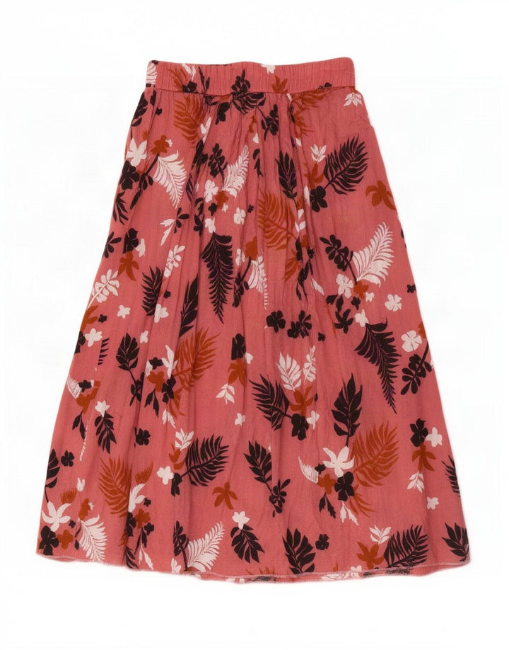 Fusta evazată pentru femei Zara Mic W26 Roz Floral