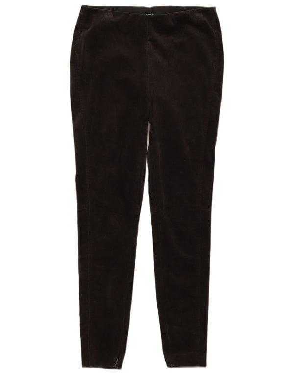 Leggings din velur pentru femei Ralph Lauren US 2 XS bumbac gri