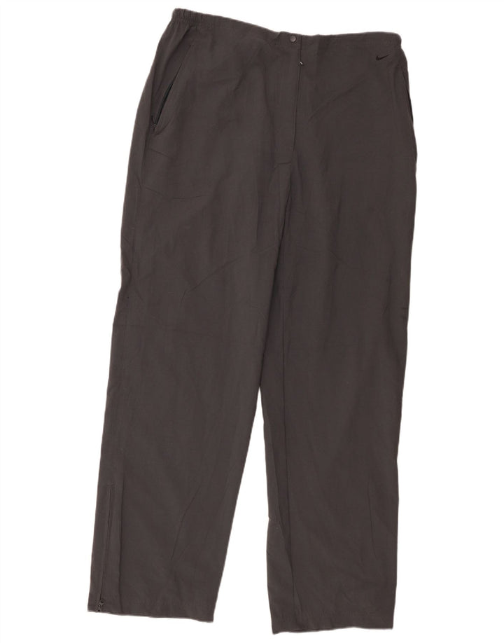 Pantaloni de trening Nike pentru femei UK 16/18 XL poliester gri